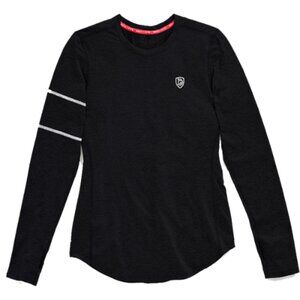 Women's Longsleeve Workout Top (Black)